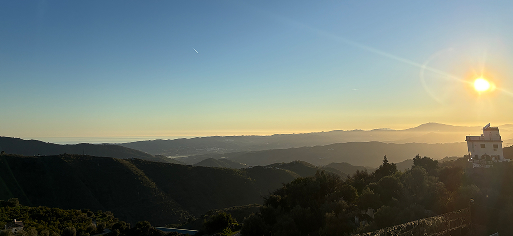 Paisaje de la Axarquía Malagueña